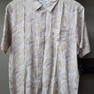RVCA Exotica Sunburst Pattern Men's Shirt
